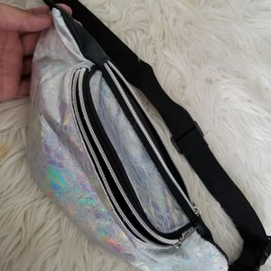 Silver fannypack